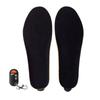 Winter Electric Heated Shoe Pads with Remote Control Rechargeable Foot Warmer Wireless Heated Insoles 3 Heat Settings