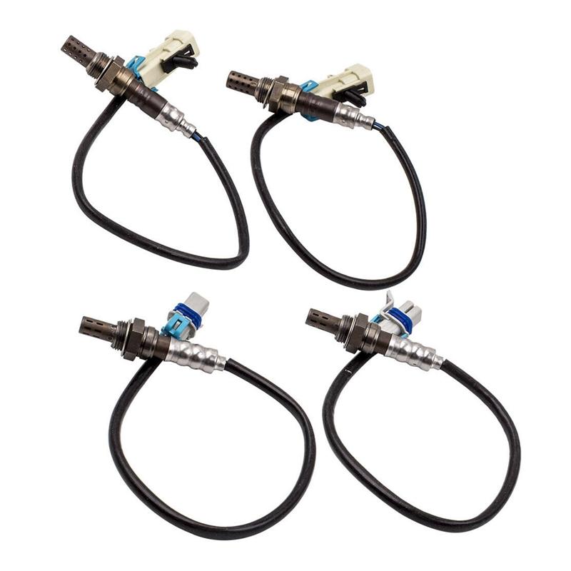 

4Pcs O2 Oxygen Sensor for Cadillac Escalade Chevrolet Silverado Tahoe GMC Yukon Sierra 12609457 12611165 92457789 чёрный