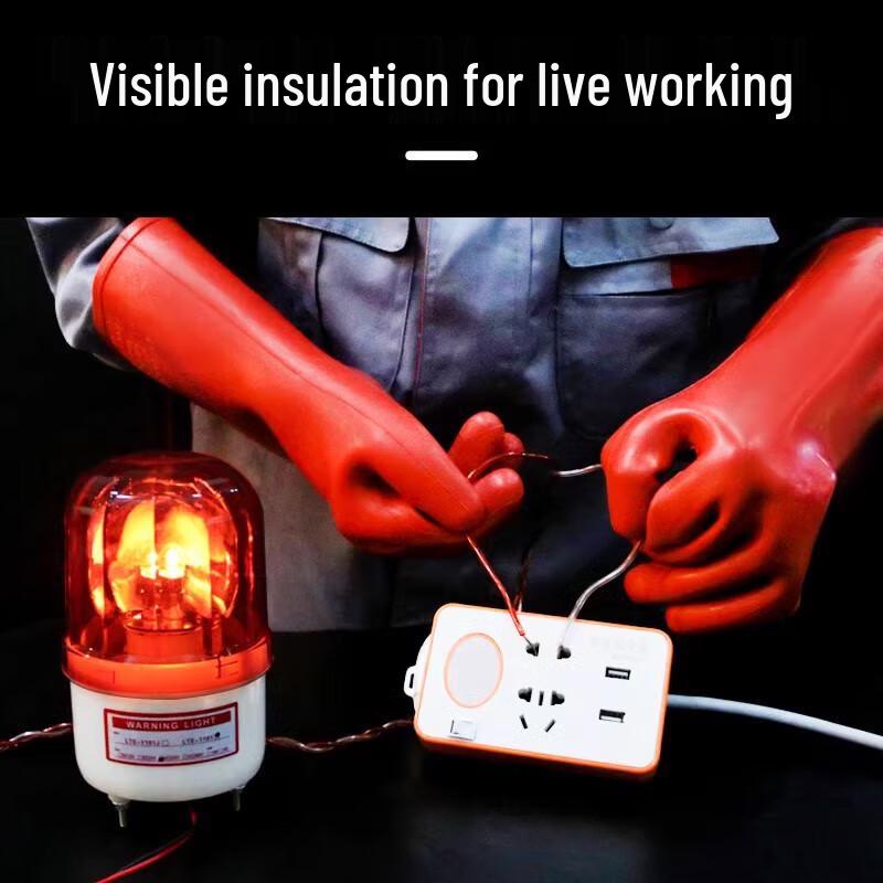 High-Voltage Electrician Insulating Gloves