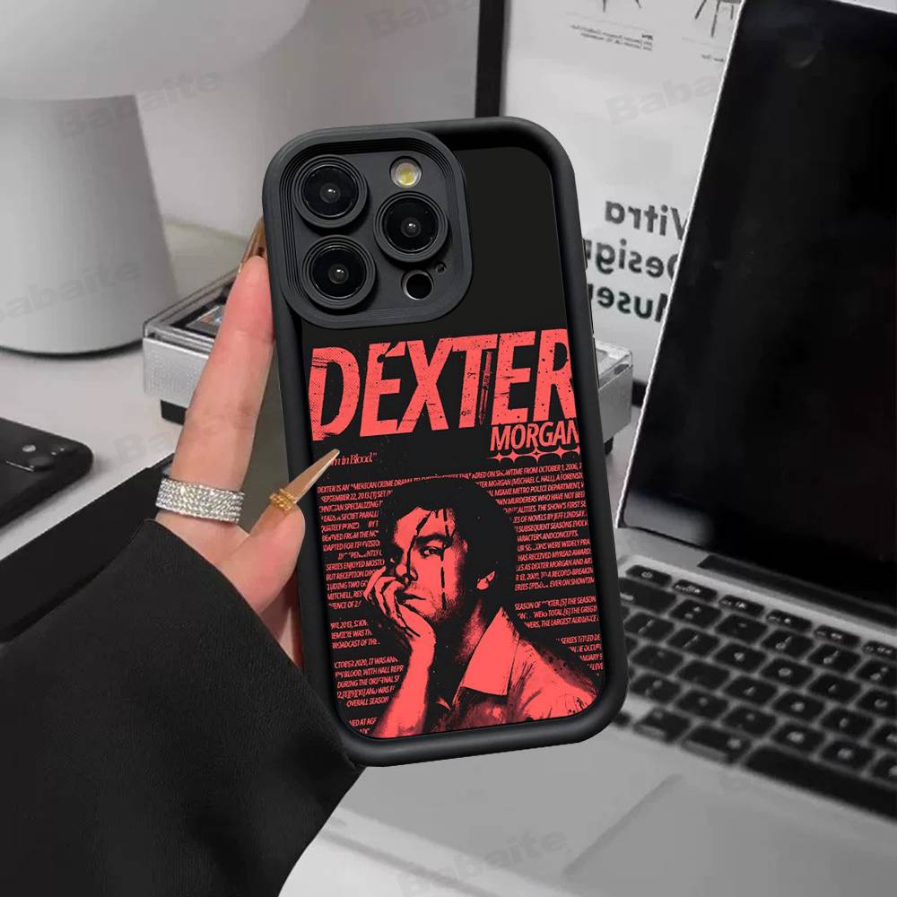 Movie D-Dexter Phone Case For IPhone 17 16 15 14 13 12 11 Pro Max Plus Mini Luck Cover