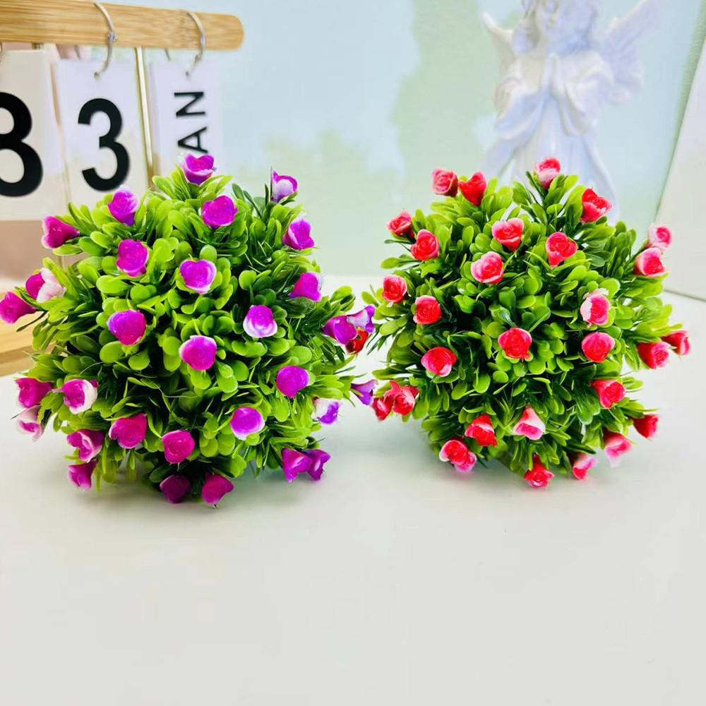 Rose Sphere Artificial Plant For Wedding Ambient Decor Home Gift