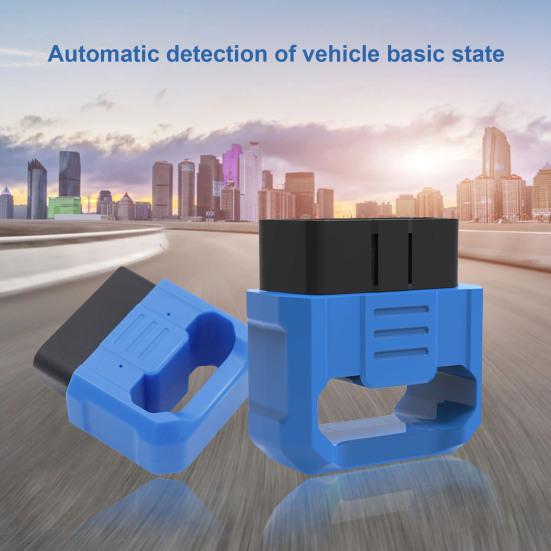 

V018 OBD2 сканер профессиональный Bluetooth-совместимый 5 синий широкий совместимый считыватель диагностических кодов