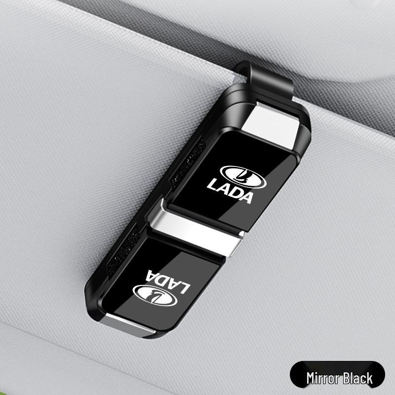 Creative Car Glasses & Ticket Clip for Lada Granta, Vesta, and Niva Sun Visors