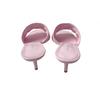 Used LOUIS VUITTONSandals Pink Leather Women