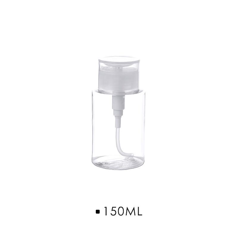OIMG Press-Type Travel Dispensing Bottles for Makeup Remover (5-Pack)