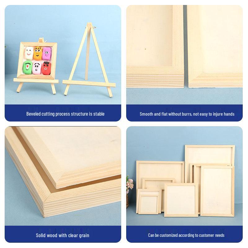 Clay Painting Frame for Children's DIY and Kindergarten Craft Projects