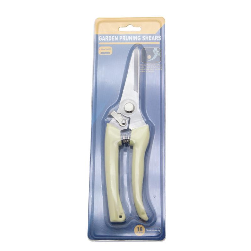 Multi-Functional Stainless Steel Pruning Shears: Orchard & Garden Tool for Tree Branches and Fruits.