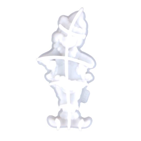 Christmas Ornament Resin Molds Silicone Casting DIY Craft Supplies for Keychain Pendant Making Glue Mold for Ornaments Amulets Pendants