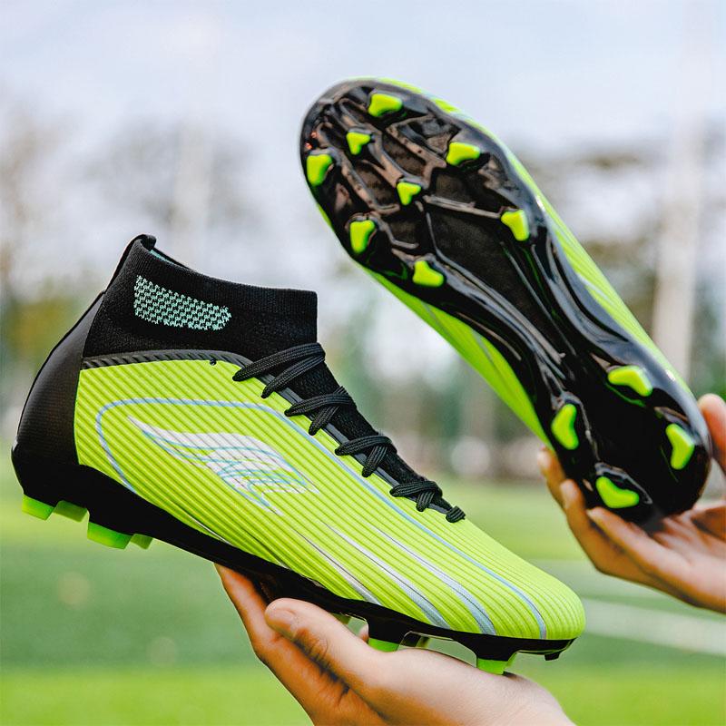 Society Cleats Soccer Shoes Men Professional Football Boots Indoor Original Football Field Boots Ankle Sneakers Fast Training