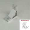 2Pcs 90 Degree Corner Angle Bracket 2020 3030 4040 4545 5050 6060 Single-Slot/Dual-Slot Aluminum Profile Connection Joint