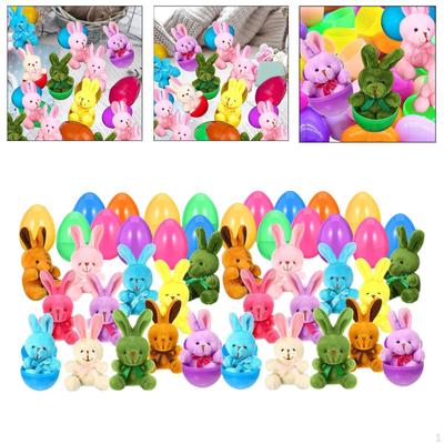 Bunny Toy Filled Easter Eggs for Classroom Rewards and Carnival Events