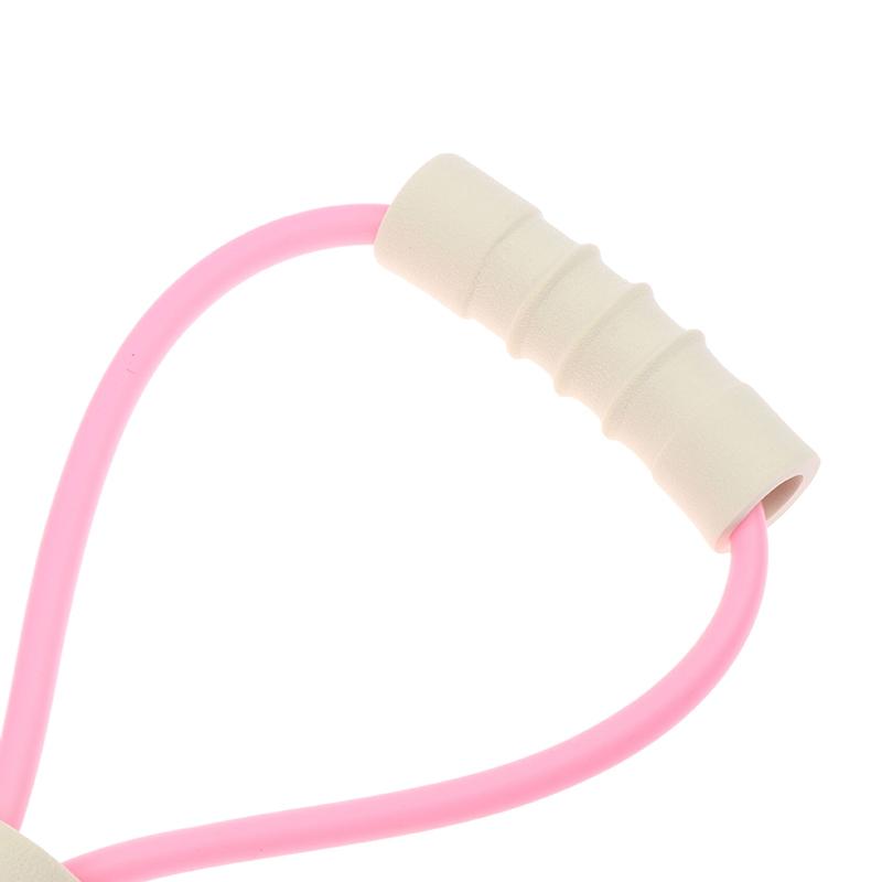 1Pc 8 Shape Tension Rope Yoga Resistance Band Home Gym Elastic Band Tpr Pull Rope Fitness Shoulder Neck Opening Chest Expander