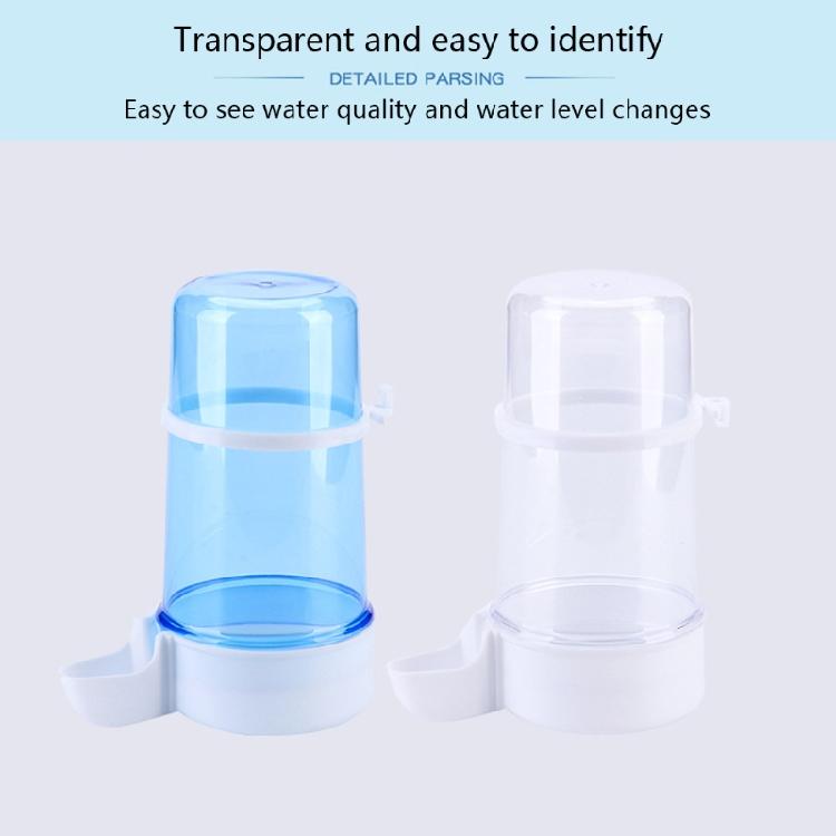 2 Pack Bird Water Dispenser for Cage Parakeet Feeder and Drinker Set for Parrot