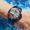 AILANG New Watch Automatic Mechanical Watch Hollow Men's Watch Silicone Tape Watch