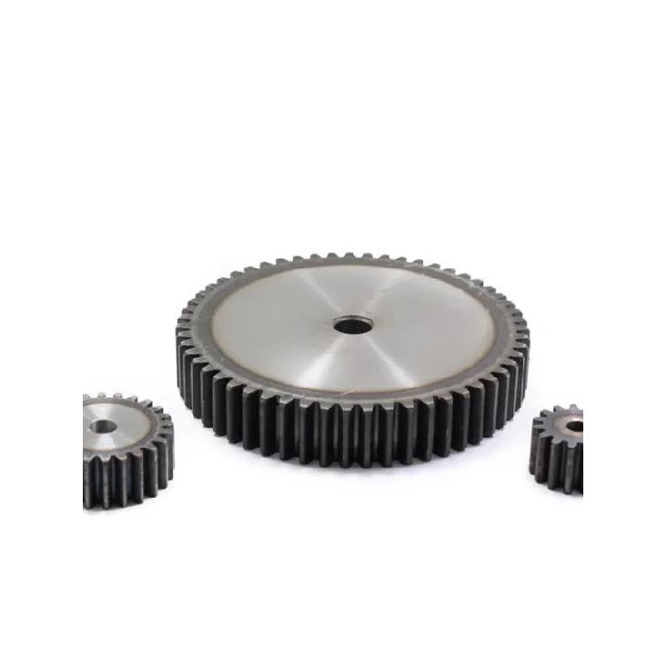 M2 45# Steel Cylindrical Gear 10T/11T/12T/13T/14T/15T/16T/17T/18T/19T/20T/21T/22T/23T/24T/25T Metal Pinion  Chain Pitch 6.28mm