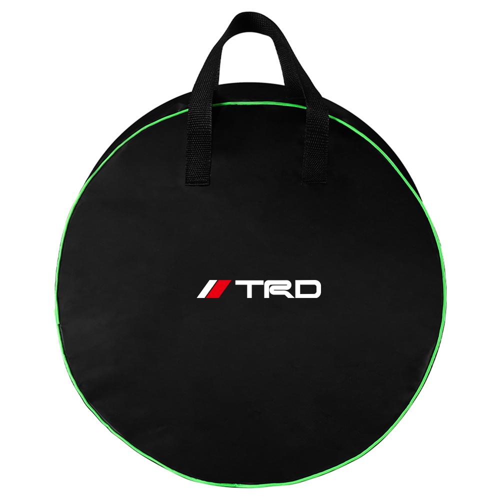 1Pcs Car Trunk Organizer Bag Charging Cable Storage Box For Toyota GR Sport Gazoo Racing Yaris 86 Corolla Hilux Supra C-HR TRD