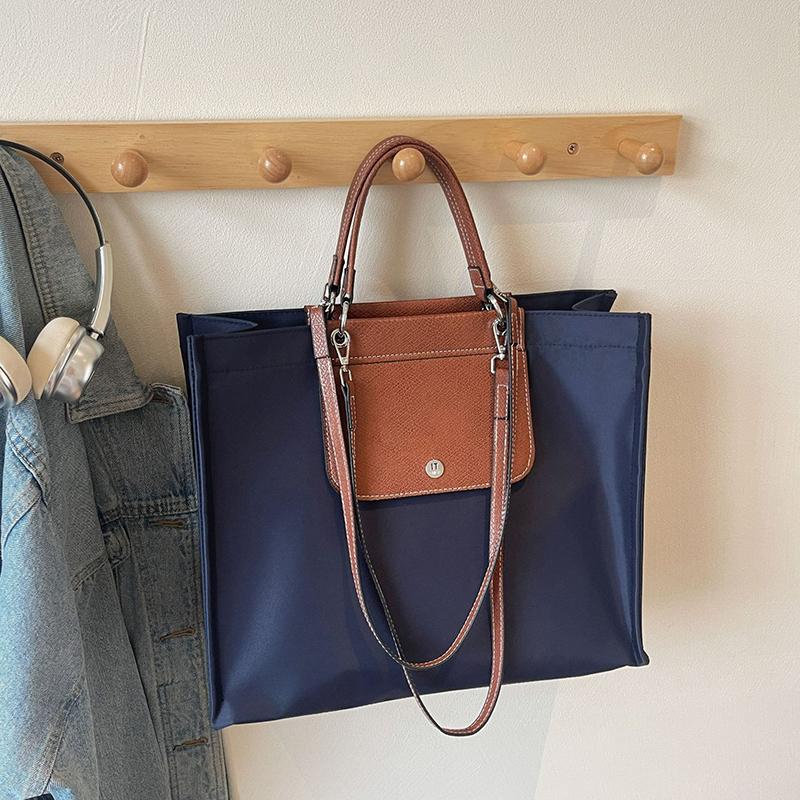 Women Canvas Shoulder Bag Large Capacity Ladies Shopping Bags Simple Handbag Vacation Tote Casual Book Bag AVE