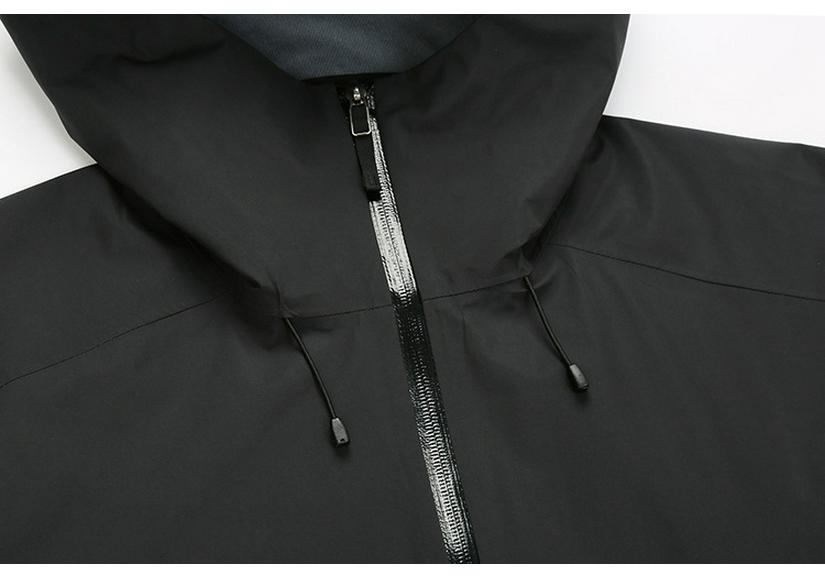 Men's and Women's Ultra-Light Waterproof Three-Layer Outdoor Jacket for Fishing and Mountaineering
