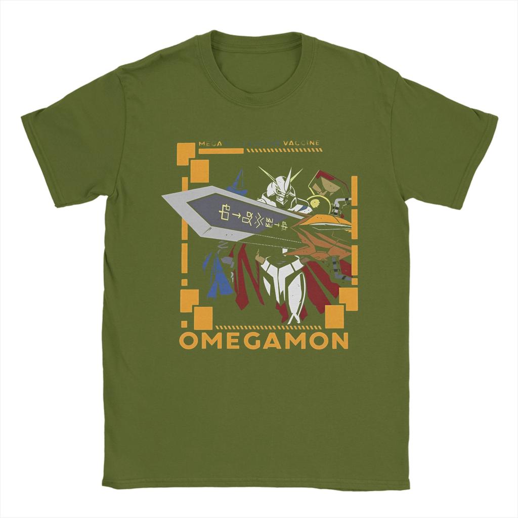 Digimon Omnimon Variants Omnimon  TShirt Men Women  Funny Pure Cotton Tee Shirt O Neck Short Sleeve T Shirts Plus Size Clothes