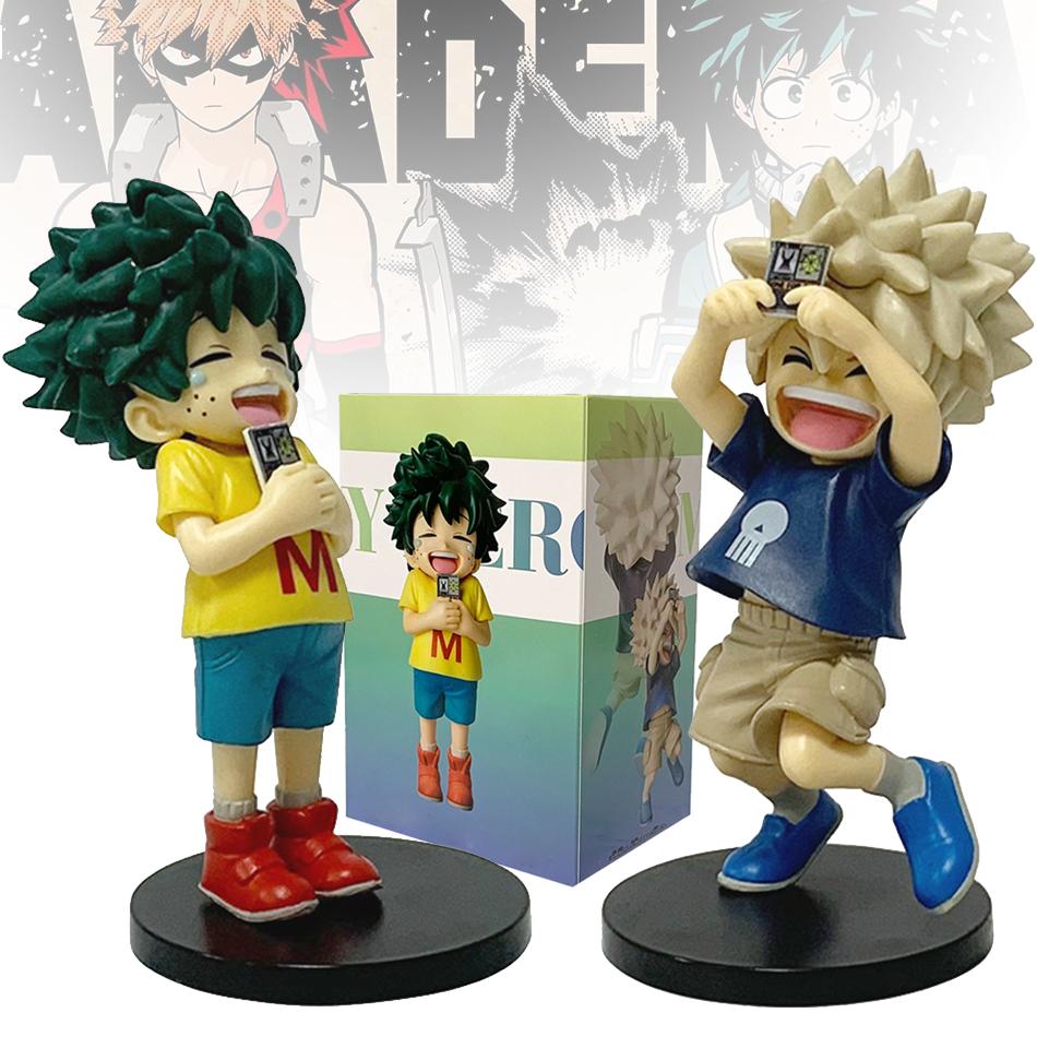 Skladem | My Hero Academia Dětství Izuku Midoriya/Dětství Katsuki Bakugo Figurka Model Dekorace Panenka - Perfektní Dárek pro B
