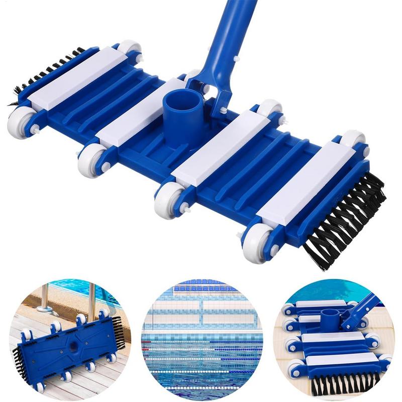 Heavy Duty Swimming Pool Brush Suction Vacuum Head Accessory Vaccum Cleaner Cleaning Accessories Cordless Cleaners Equipment