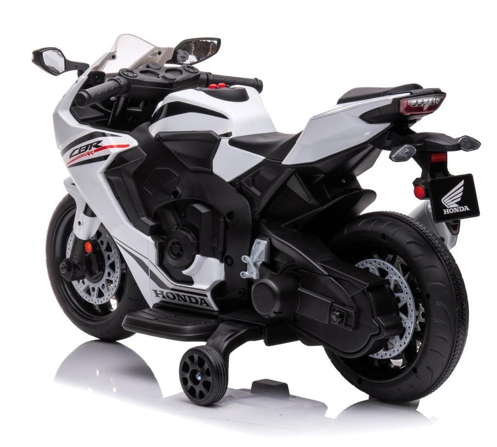 Honda CBR 1000RR Battery Powered Ride-on Toy 12V Light Sound White