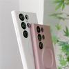 Lanyard Crossbody Necklace Magnetic Charge Case For Samsung S25 S24 S23 Ultra S22 S21 Plus S20FE 20 Matte Cover For Magsafe