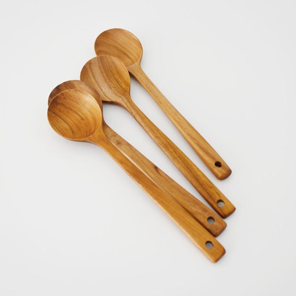 Romwood Indiantique Wooden Stir-fry Spatula