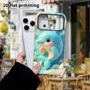 Phone Case: 2D Flat Design Suitable for iPhone 18 17 16 15 14 13 Pro Protective Case, Blue Little Dolphin, Perfect Christmas and Halloween Holiday Gif