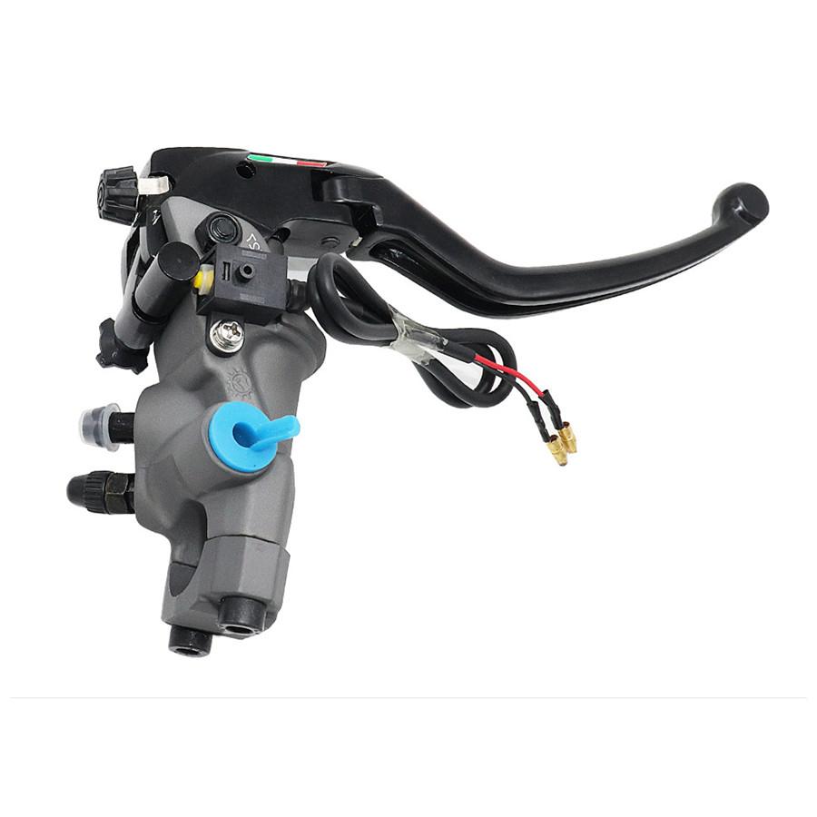 Left  Side CNC 19 RCS Motorcycle Brake Master Cylinder Cable clutch Radial Brake Pump 22mm Universal For Honda Yamaha Kawasaki Suzuki