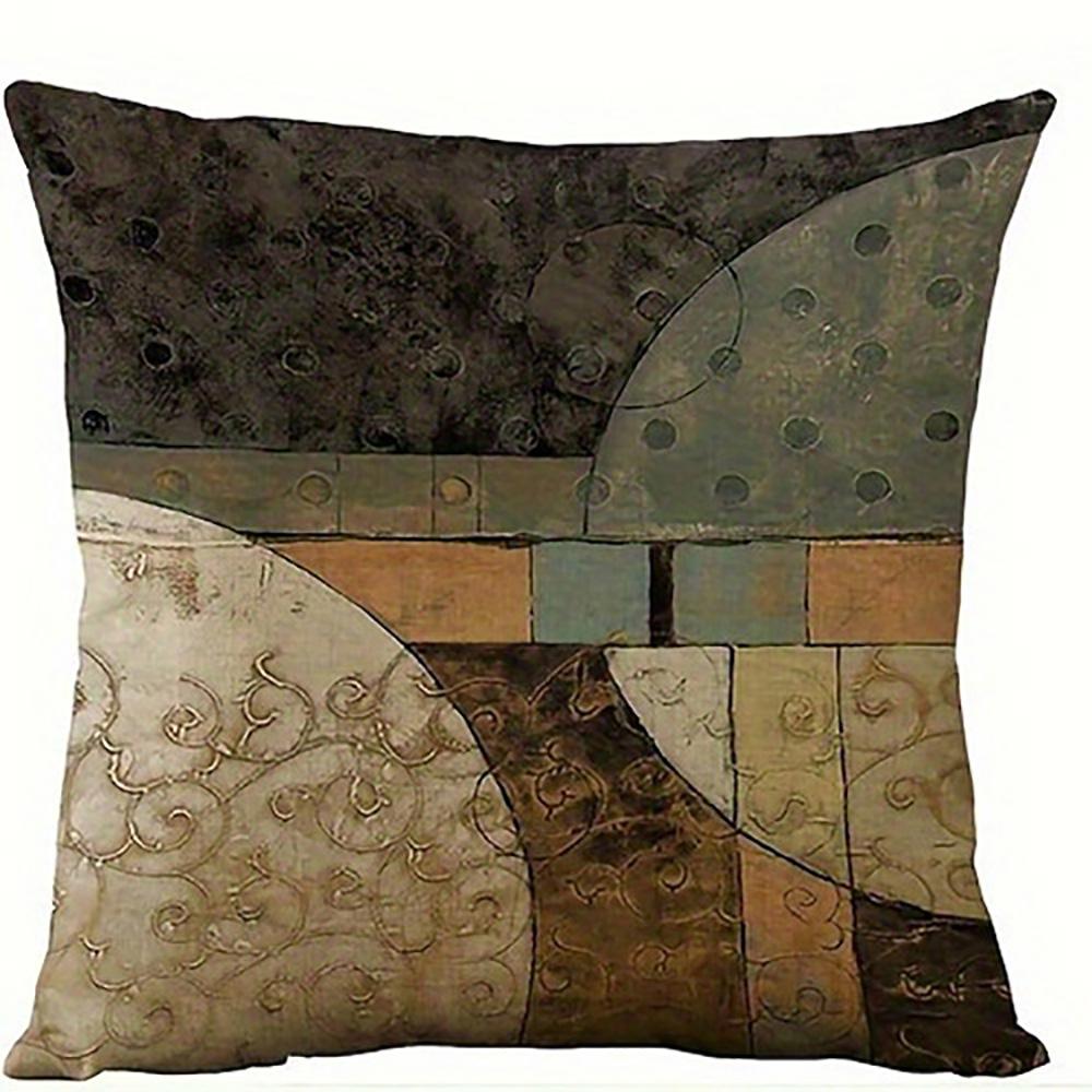 Abstract Art Pattern Pillow CoverSuitable for Sofa Car Bedroom Decorative Cushion Cover Pillow Cover