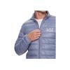 Emporio Armani Casual Logo Print Stand Collar Long Sleeve Jacket Men Jackets Blue Gray 8NPB01-PN29Z-1531
