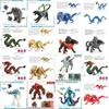 Fantasy Mythology Creatures Pvc Octopus Monster Shadow Wolf Model Collection With Detailed Static Figures For Home Decor