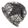 Pentagram Goat Skull Beanie Hat Autumn Winter Warm Bonnet Cap Unisex Knit Hats Headwear Skullies Beanies