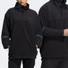 Adidas Outdoor Sports Half-Zip Pullover Sweatshirt Men Sweatshirt Black HE7371