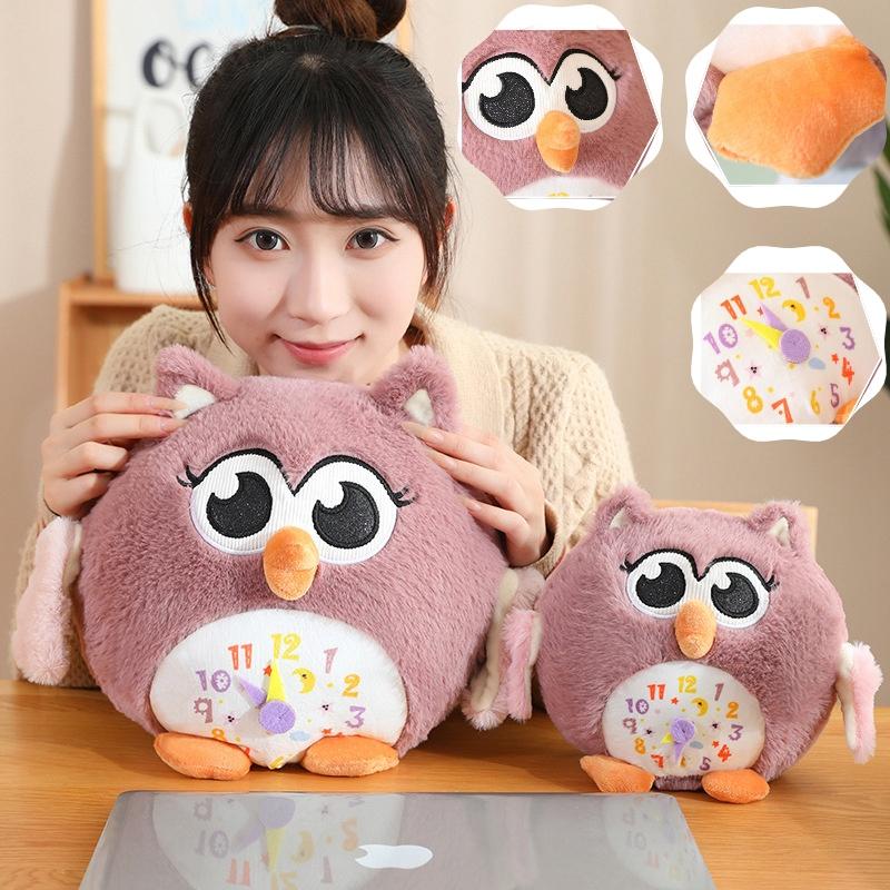 Niedliches Eulen-Plüschtier Kurzplüsch Stofftier