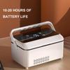 Przenośna mini lodówka na insulinę Box do podróży samochodem w domu 2-8 ℃ stopień chłodzenia USB ładowalna obudowa chłodnicy 10200mAh
