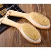Dry Skin Wood Body Brush Exfoliation Natural Bristle Back Brush Massager Bath Shower Back Spa Scrubber Dry Massage Brush Tools