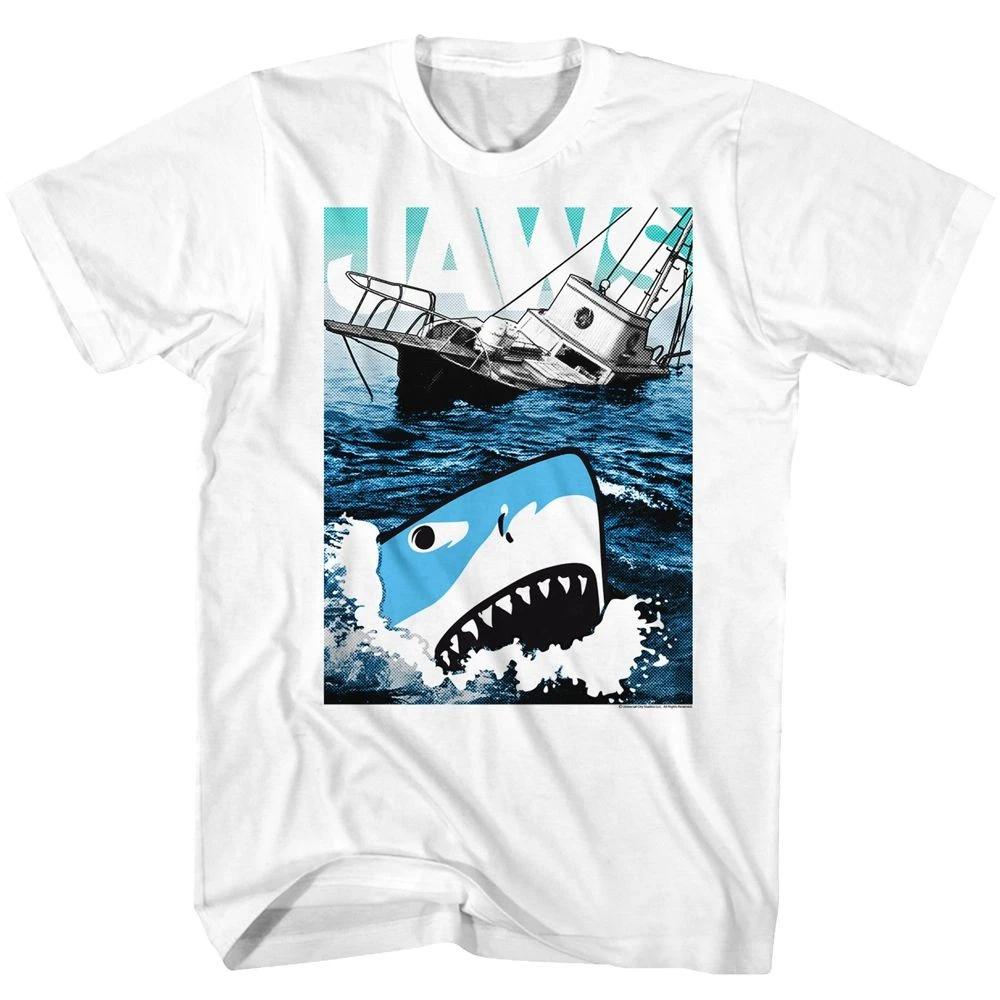 Jaws Cartoon Sharko Tshirt S