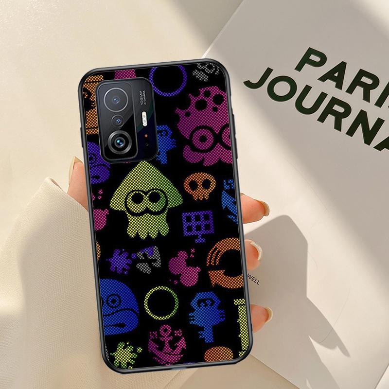 Game Splatoon Case For POCO X5 Pro X3 X4 F4 GT F3 C40 M5s F5 Pro Cover For Xiaomi 11T 12T 12 13 Pro Lite
