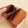 Zipper Short Wallet Hasp Mini Purse Bag Portable Leather Small Coin Pouch  Shopping