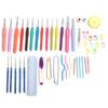 Crochet Hooks Extended Sweater Needle Colored Soft Handle Weaving Tools for Handicraft Lovers