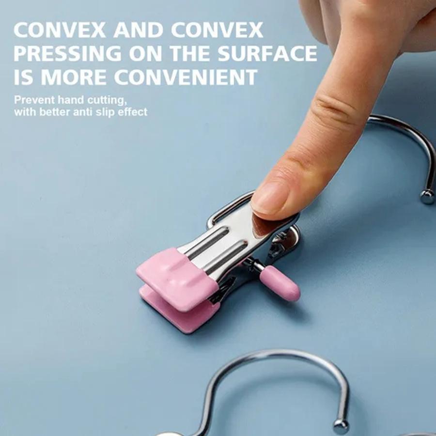 1 Stuk Roestvrijstalen Wasknijper Multifunctionele Kledingdroogklemmen met Haak Stevige Winddichte Kledingpinnen Sokken Handdoekhanger