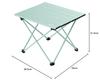 Radweather Folding Table, Camping Table, Outdoor, Small, Low Table, Popular, Stylish, Solo Camping, Disaster Preparedness (Bluegrass)
