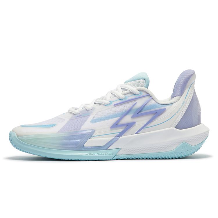 New 361° Big3 4.0 QUICK Ice Blade Low Top Basketball Shoes Women's Glacier Blue 582331105-1