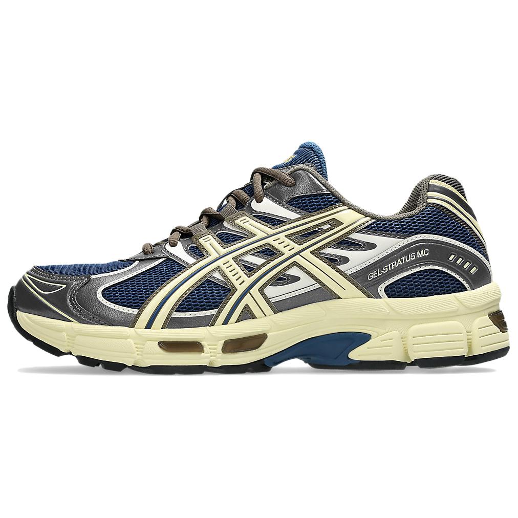 ASICS GEL STRATUS MC Hardloopschoenen Unisex Lage Top Schemerblauw 44 beige