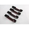 For Ford Bronco 2024 2025 Car Accessories Carbon fiber style Door Handle Cover With Smart Key Hole Catch Cap Trim Molding