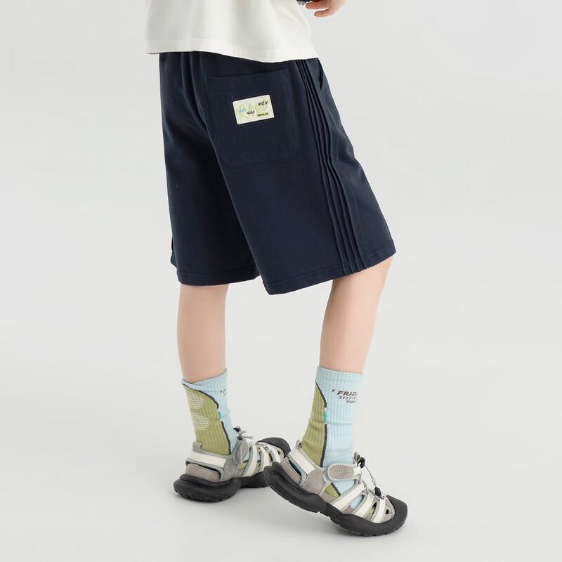 Duoduojia Boys  Tack Line Casual Cotton Shorts 110