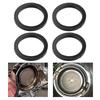 2 4PCS Silicone Gaskets for E61 Brewing Head Compatibility with For Gaggia Coffee Machines for Improved Sealing
