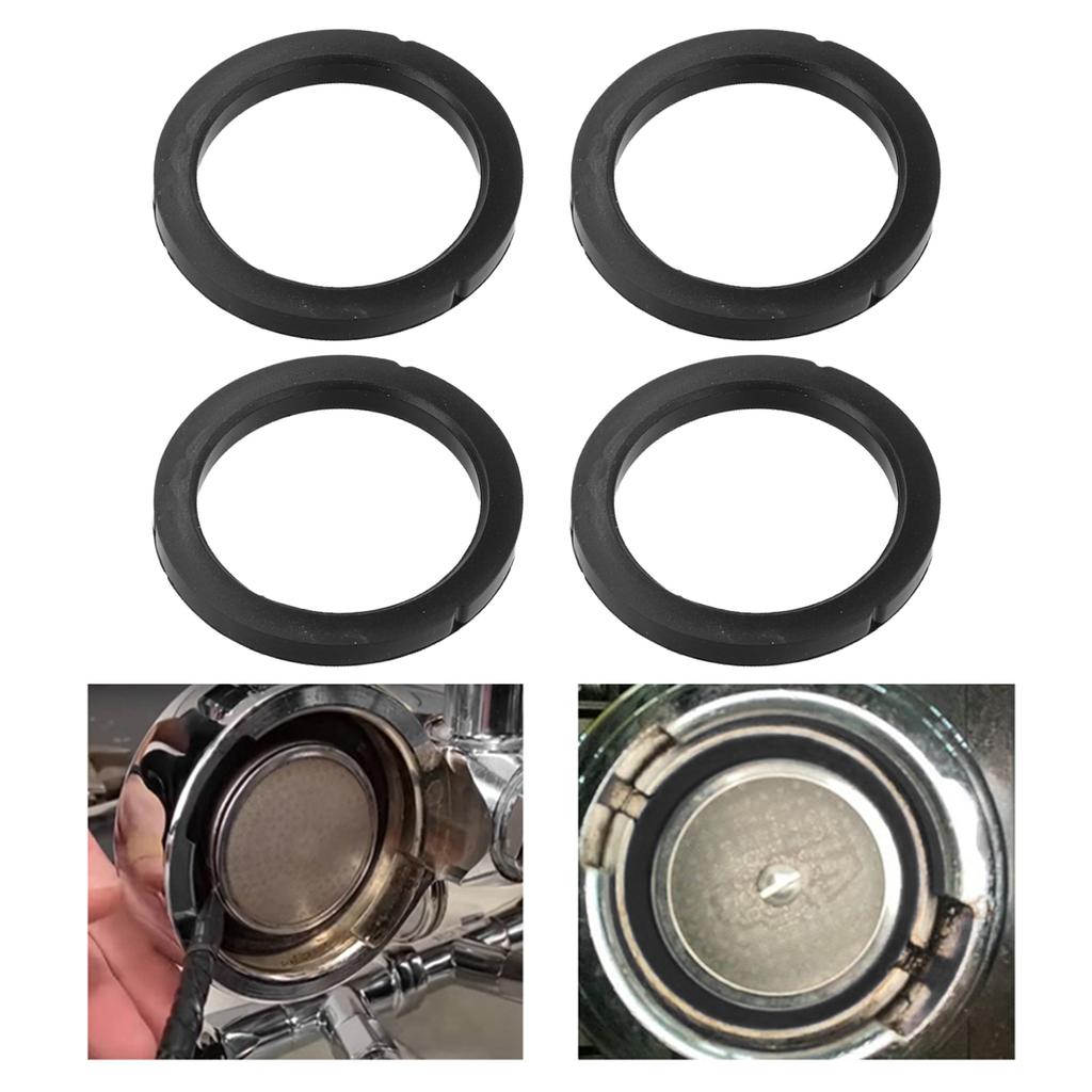 2 4PCS Silicone Gaskets for E61 Brewing Head Compatibility with For Gaggia Coffee Machines for Improved Sealing